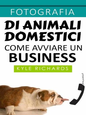 cover image of Fotografia di animali domestici